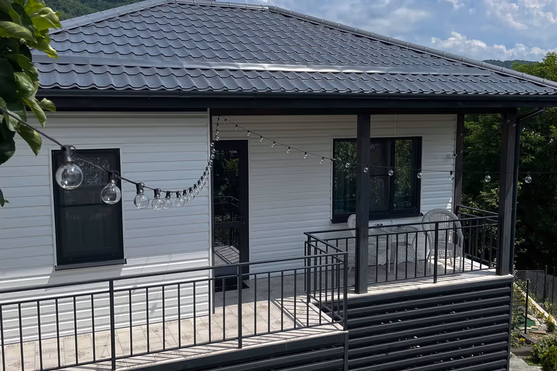 Фасад гостевого дома ЭкоДом